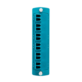 5F100-2QL | Leviton Precision Molded Fiber Optic Adapter Plate