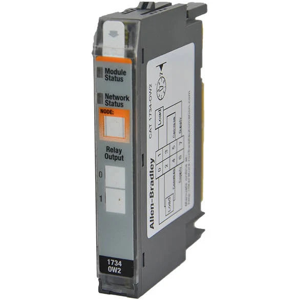 1734-OW2 | Allen-Bradley POINT I/O Digital Contact Output Module 24VDC 1734-OW2 | Allen-Bradley POINT I/O Digital Contact Output Module 24VDC