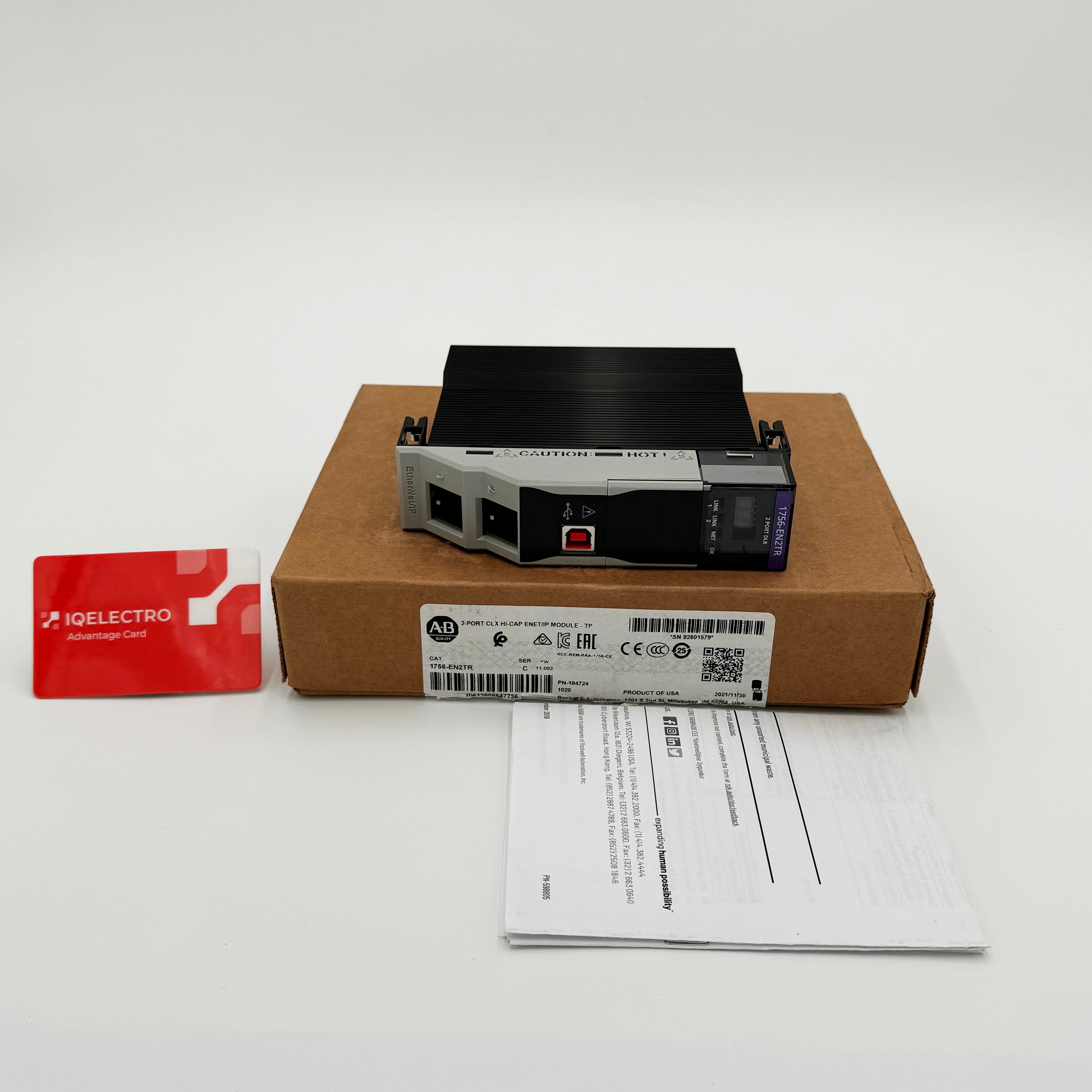 1756-EN2TR | Allen-Bradley ControlLogix EtherNet/IP bridge Module Dual 10/100 Mbps