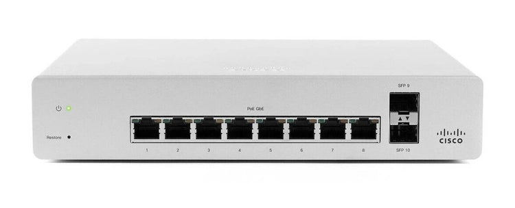 MS220-8P-HW | Cisco Desktop Ethernet Switch