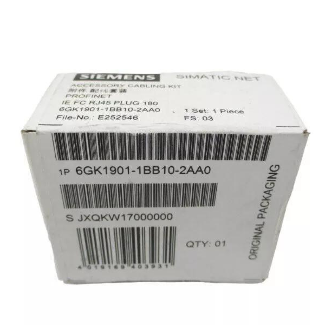 6GK1901-1BB10-2AA0 | Siemens SIMATIC NET Ethernet FC RJ45 Plug 180°, 2x2, 10/100FE