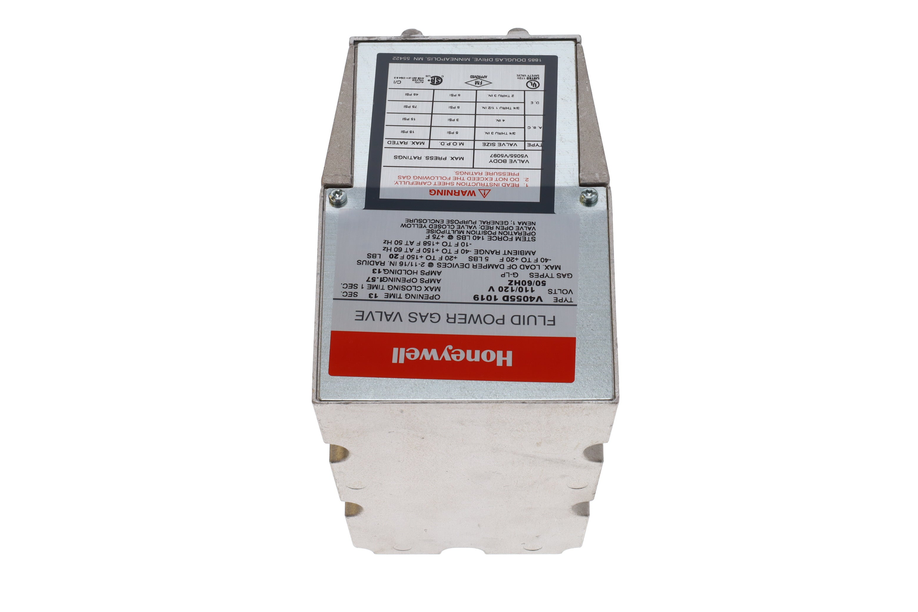 V4055D1019 | Honeywell ON-OFF Actuator with Proof of Closure