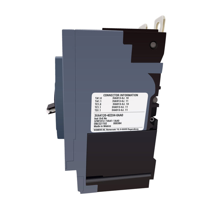 3VA4120-6ED34-0AA0 | Siemens 20A 3-Pole Molded Case Circuit Breaker 65kA@480V