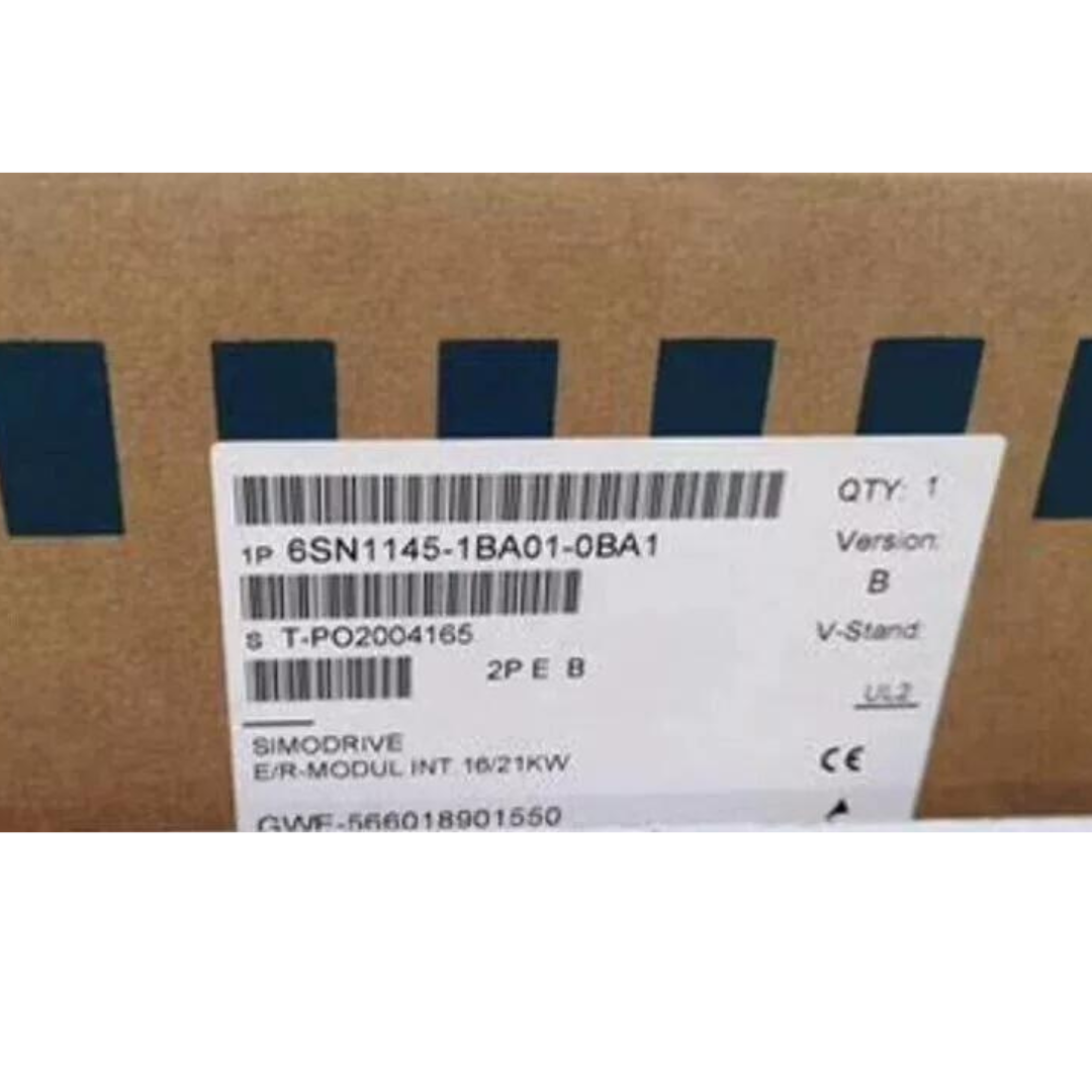 6SN1145-1BA01-0BA1 | Siemens SIMODRIVE 611 IR Infeed Module, 16/21 kW, Regulated