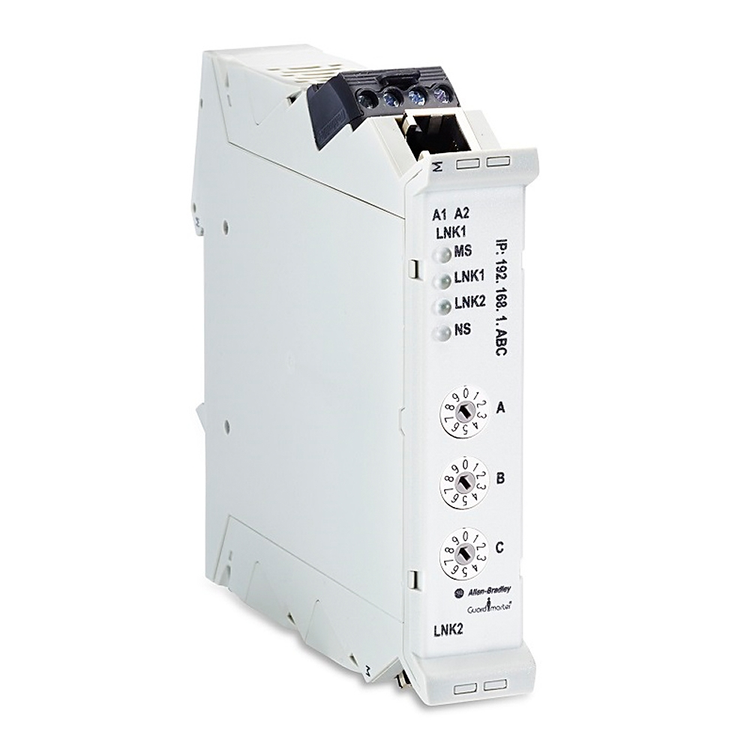 440R-ENETR | Allen-Bradley Guardmaster EtherNet/IP Gateway Module, Dual-Port, 24V DC