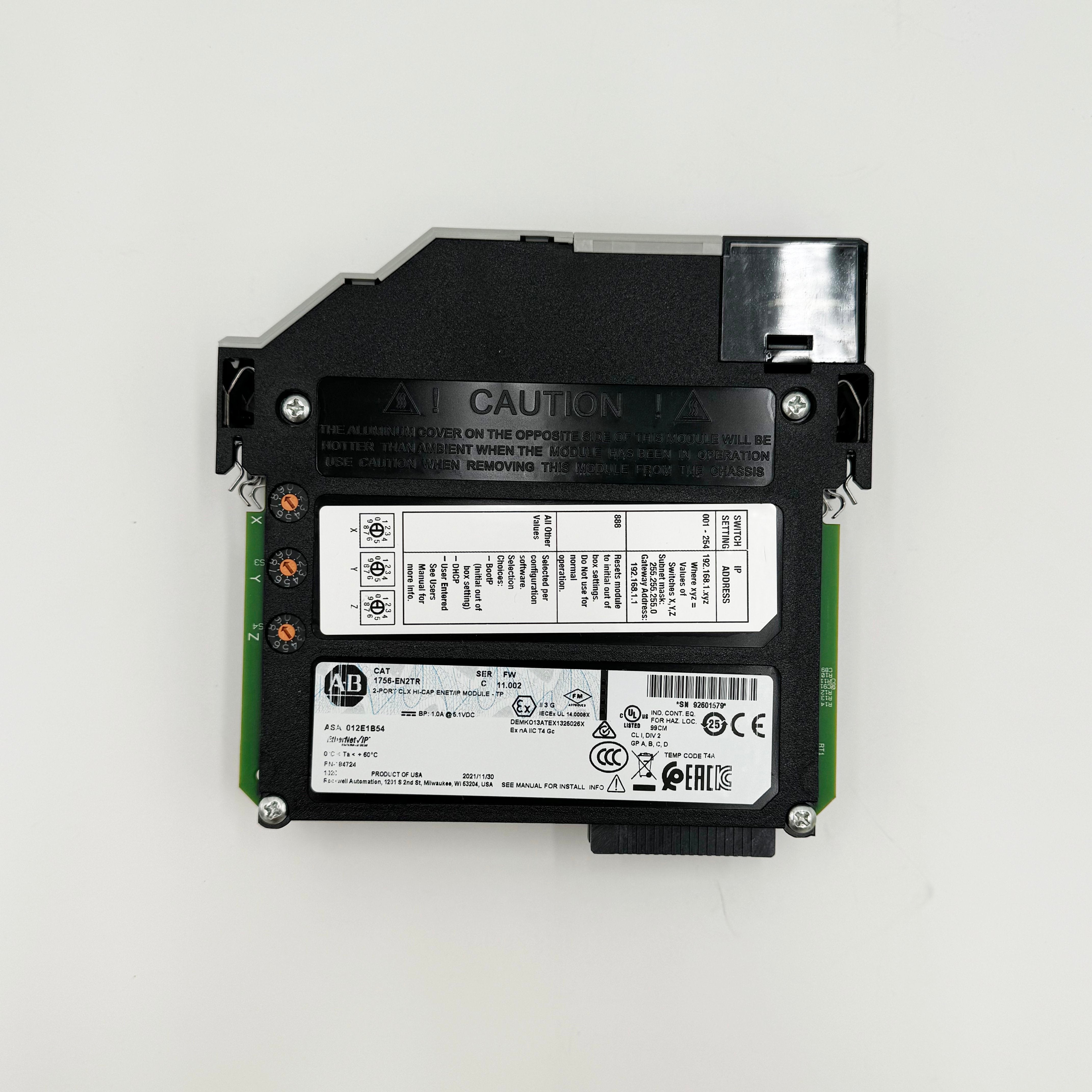 1756-EN2TR | Allen-Bradley ControlLogix EtherNet/IP bridge Module Dual 10/100 Mbps