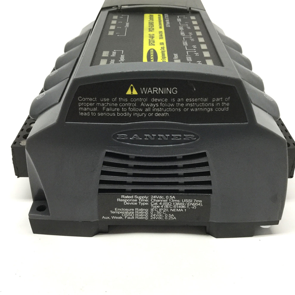 SFCDT-4A1C | Banner Pico-Guard Fiber Optic Sensor Safety Controller