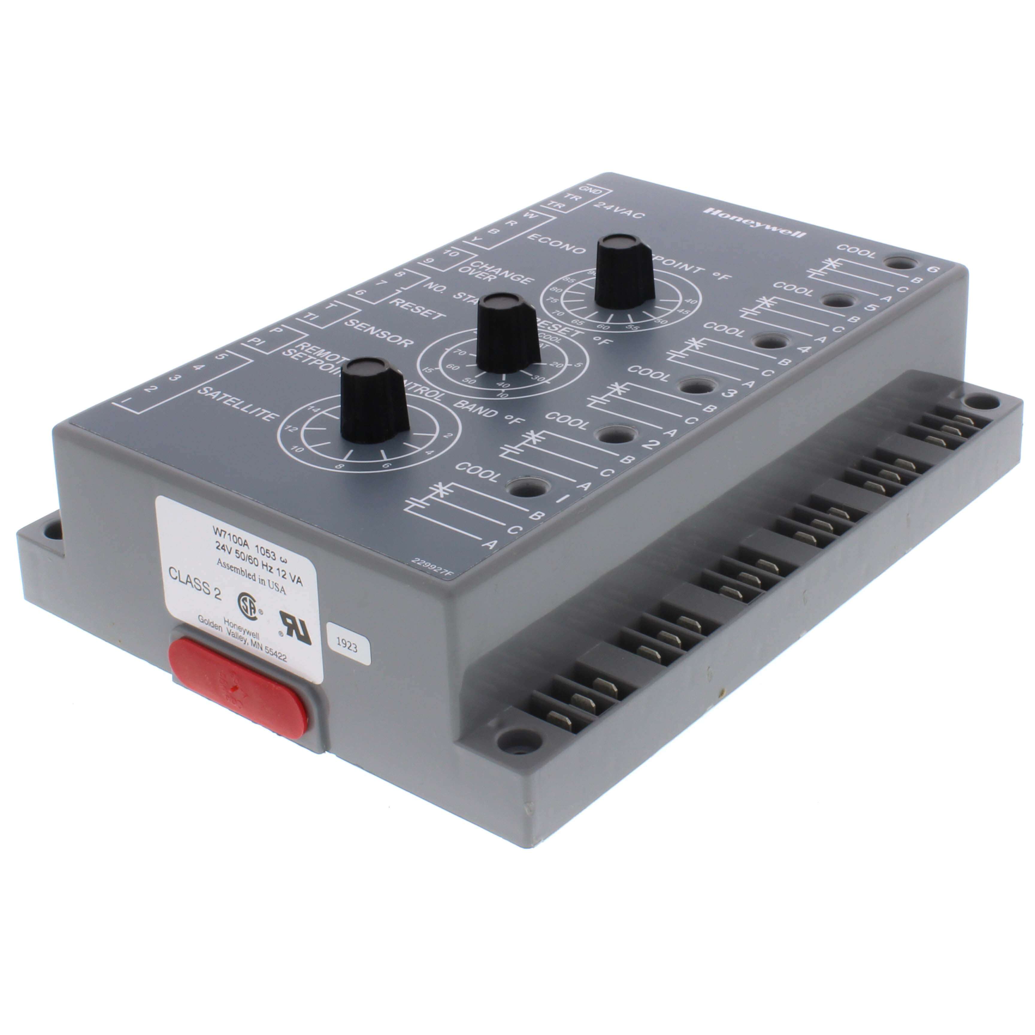 W7100A1053 | Honeywell Temperature Controller Discharge Air