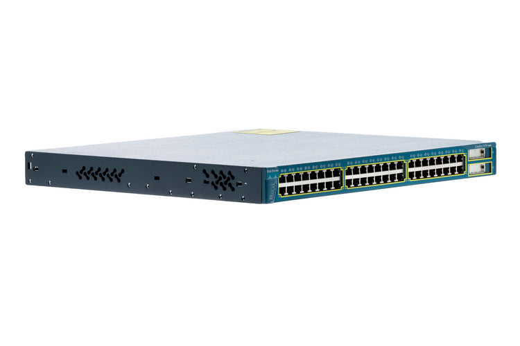 WS-C3550-48-SMI | Cisco Catalyst 3550 48-10/100 & 2-GBIC Ports Switch