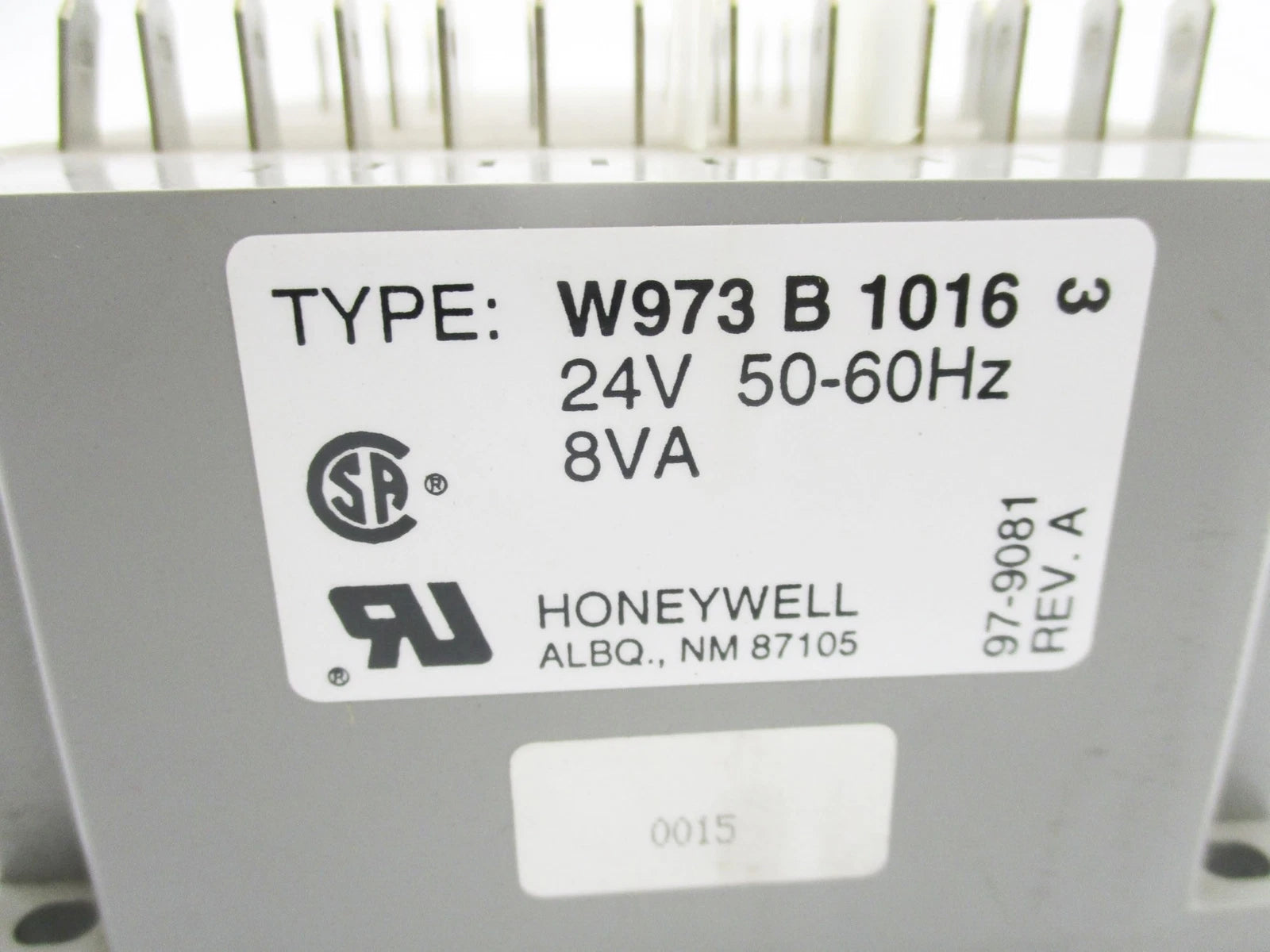 W973B1016 | Honeywell Solid State Logic Panel 24V 50/60 HZ