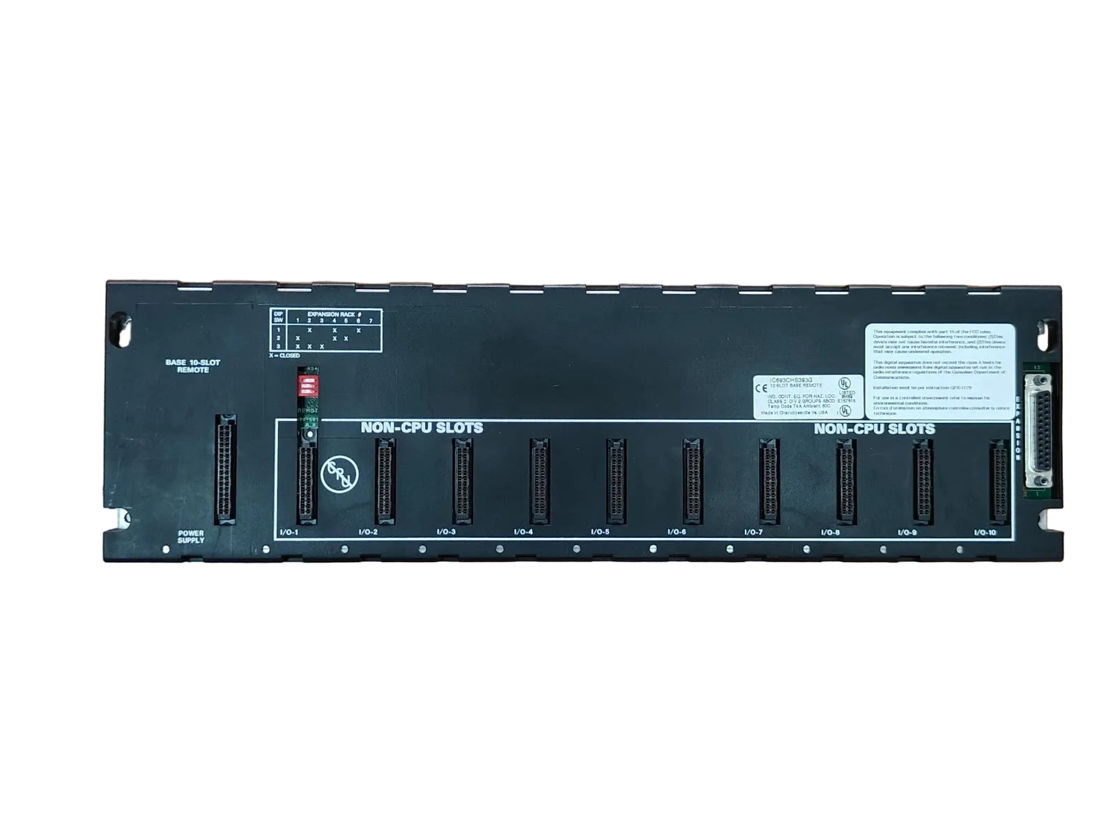 GE Fanuc IC693CHS393 PLC Baseplate | Quick Delivery GE Fanuc IC693CHS393 PLC Baseplate | Quick Delivery