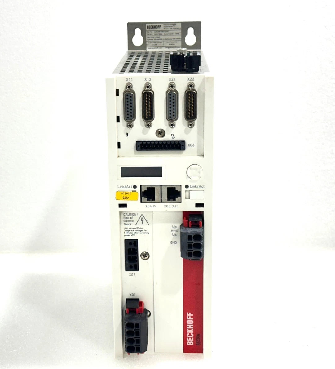 AX5206-0000-0200 | Beckhoff Dual-Channel Servo Drive for EtherCAT-Base AX5206-0000-0200 | Beckhoff Dual-Channel Servo Drive for EtherCAT-Base