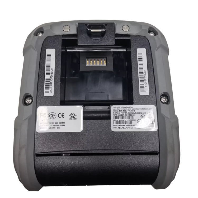 RP4A0001C10 | Honeywell Rugged Portable Bluetooth Barcode Thermal Printer