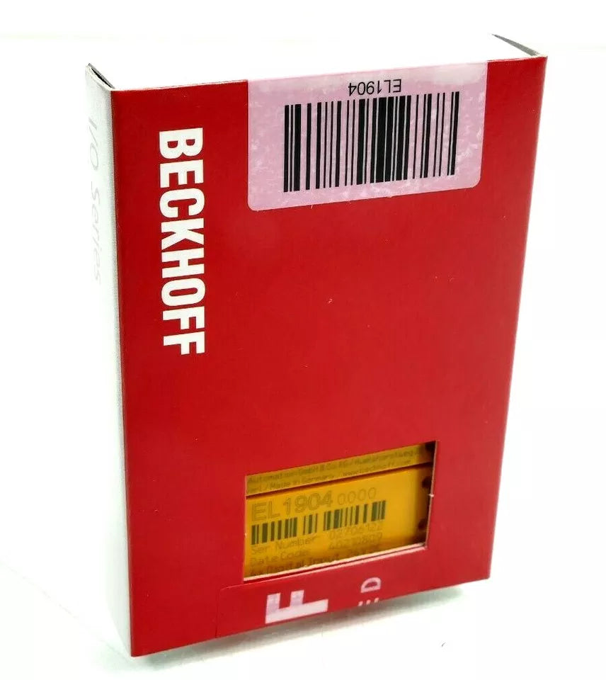 EL1904 | Beckhoff EtherCAT Terminal, 4-Channel Digital Input, 24 V DC, TwinSAFE