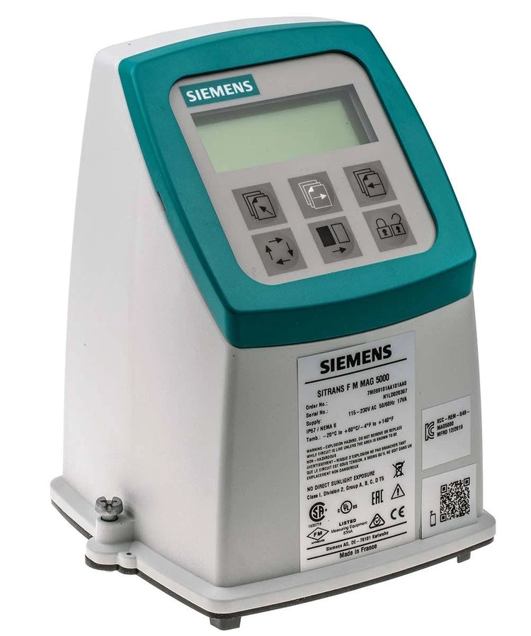 7ME6910-1AA10-1AA0 | Siemens MAGFLO MAG 5000 Transmitter with Display 115-230V AC