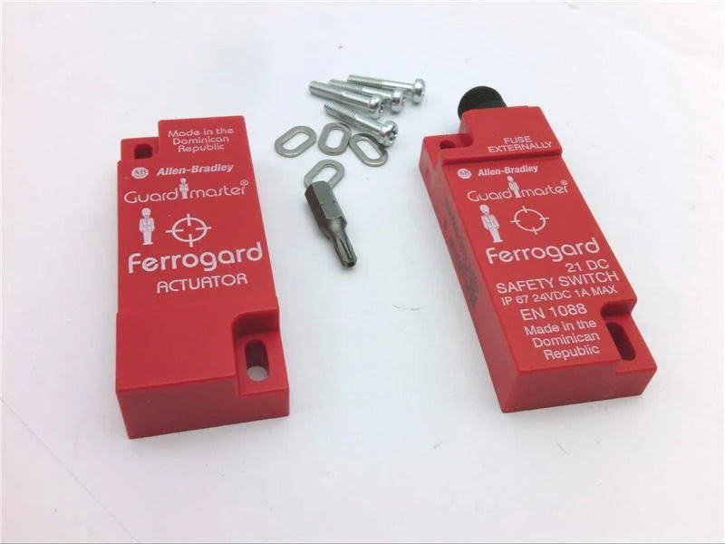 440N-G02099 | Allen-Bradley 24 VDC 1 Amp 2NC 1NO ABS Plastic Safety Interlock Switch