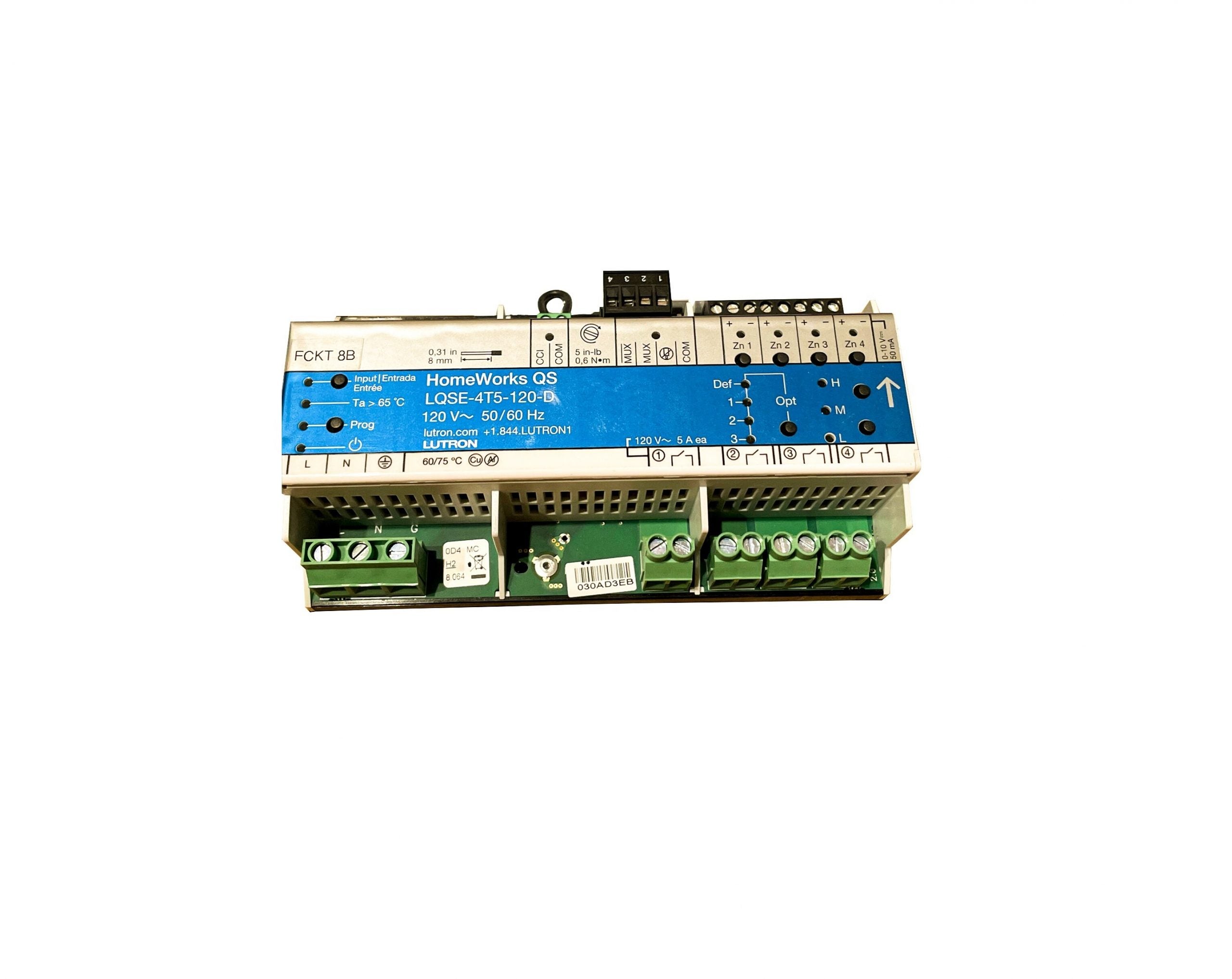 Lutron Rack Lutron LQSE-4T5-120-D PLC Control Module | Fast Shipping