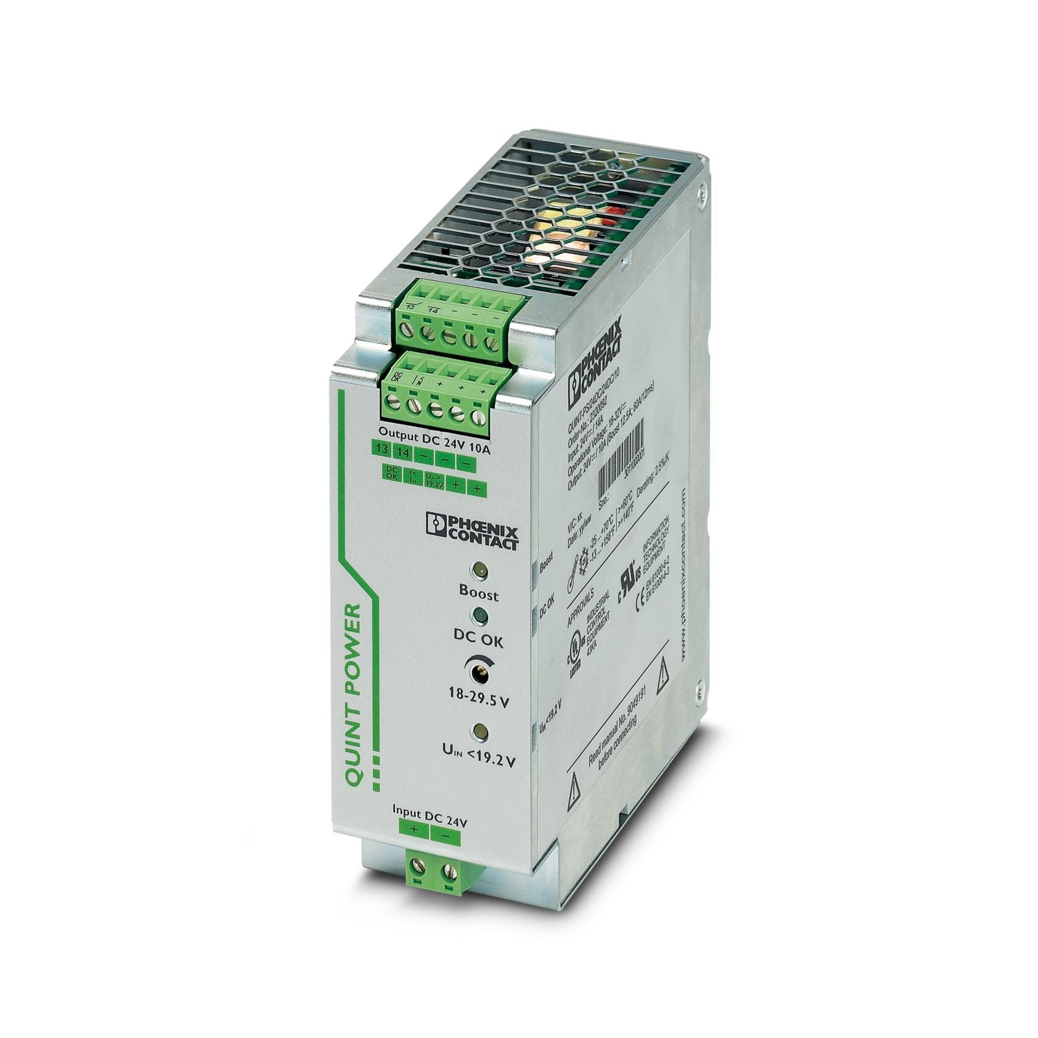 2320092 | Phoenix Contact | Isolated DIN Rail Mount DC/DC Converter