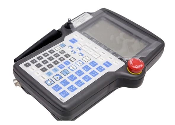 A05B-2518-C370#SGL | FANUC Teach Pendant with LCD, E-Stop & Deadman Switch for R-30iA