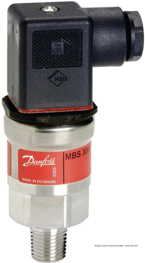 Danfoss 060G1142 MBS 3000 Pressure Transmitter 0-150 PSI 4-20mA 1/4 NPT Stainless Steel