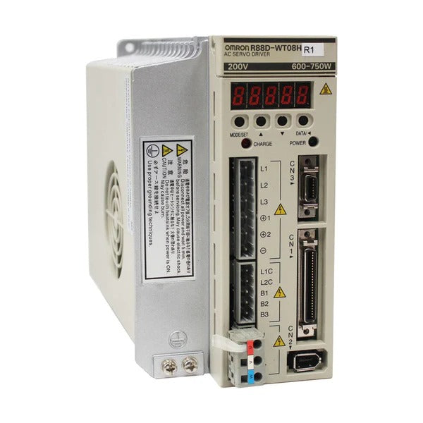 R88D-WT08HH | Omron OMNUC W AC Servo Driver 750W 3-Phase 200–230VAC