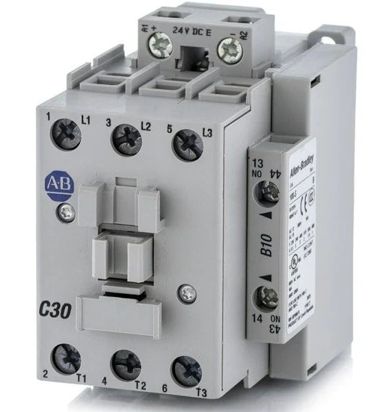 100-C30EJ10 | Allen-Bradley MCS-C Contactor, IEC, 3 Poles, 30A, 24VDC