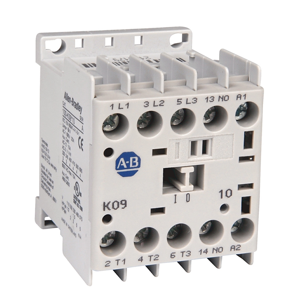 100-K09ZJ10 | Allen-Bradley 9 Amp IEC Contactor