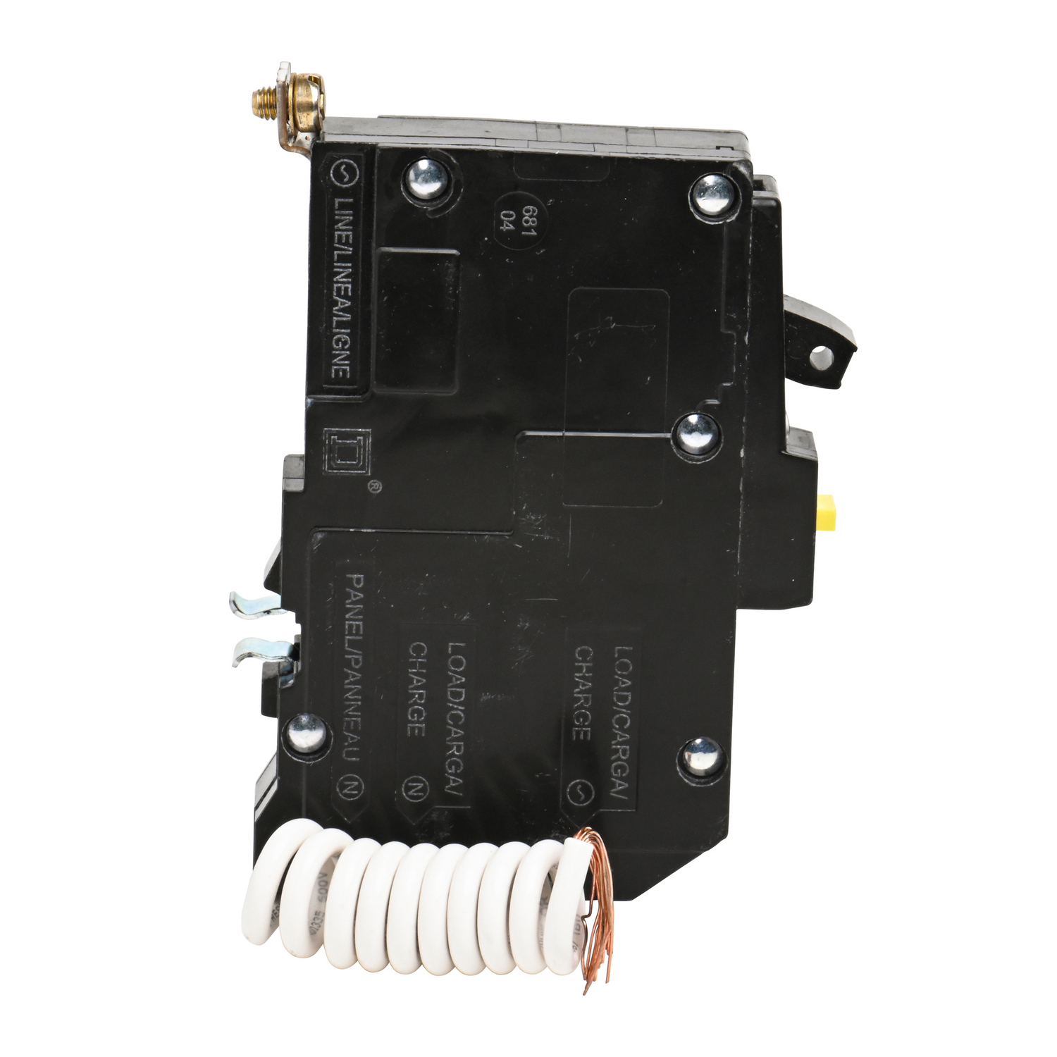 QOB115VHGFI | Square D 15A 1-Pole 120V GFCI Bolt-On Circuit Breaker 22kAIC