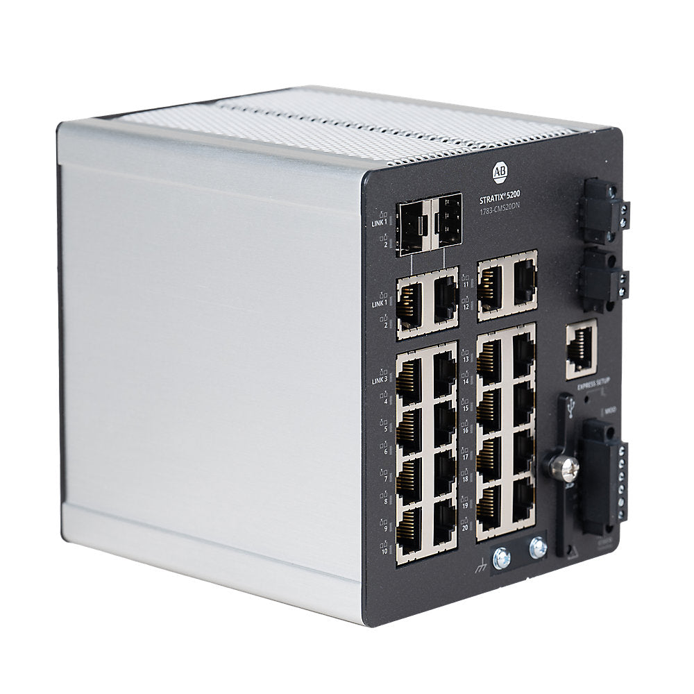 1783-CMS20DN | Allen-Bradley Stratix 5200 Switch 18 Copper 100/1000 Ports
