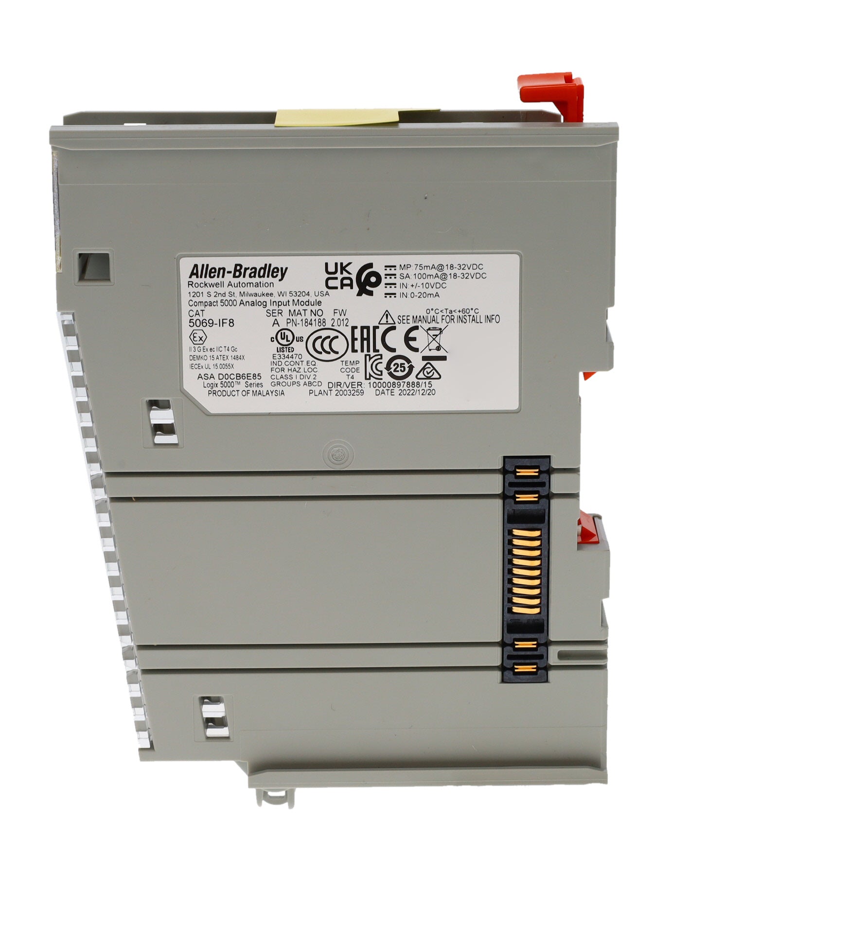 5069-IF8 | Allen-Bradley Compact I/O 8-Ch Current/Voltage Input Module