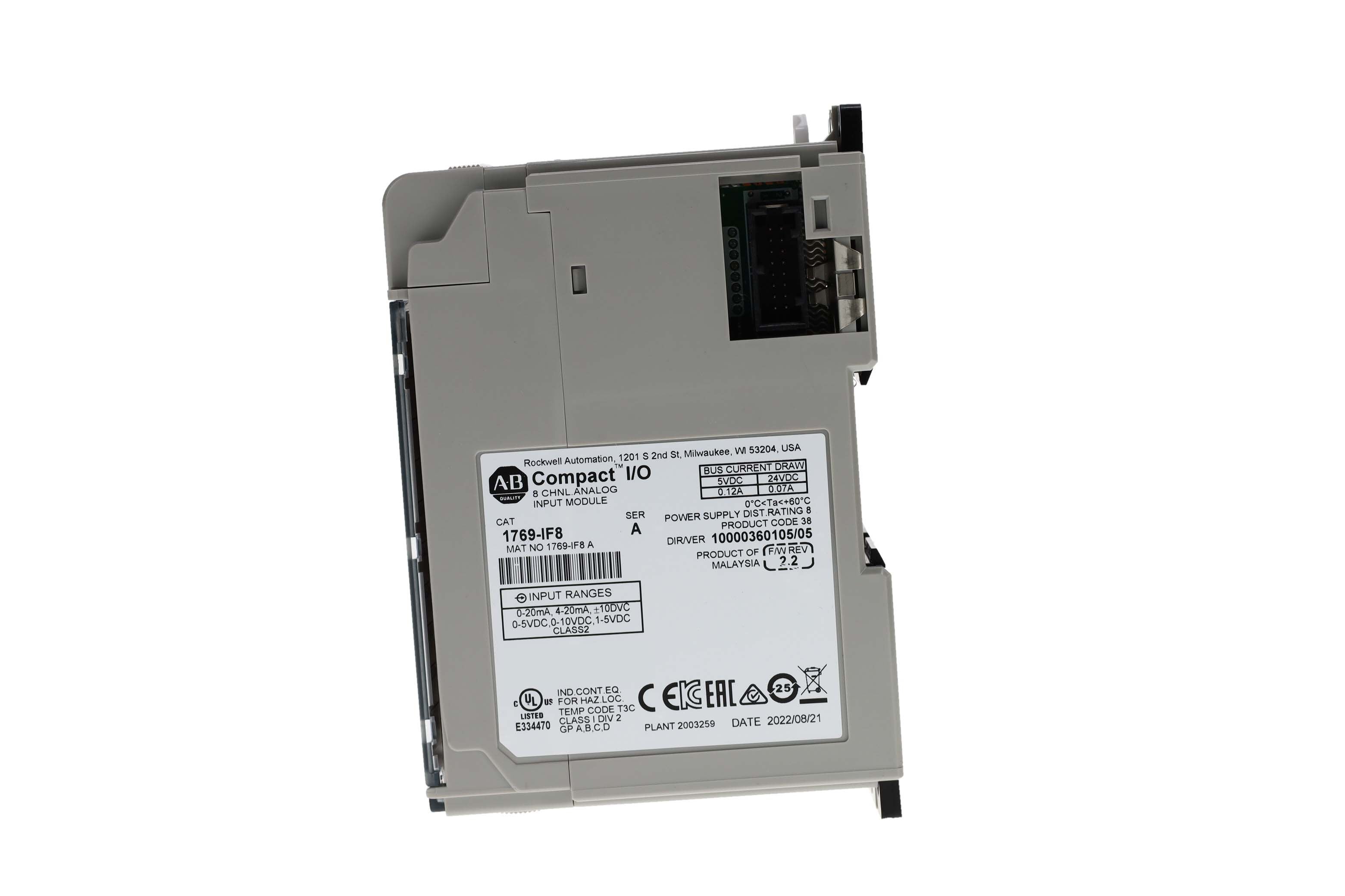 1769-IF8 | Allen-Bradley CompactLogix 8-Ch Analog Input Module