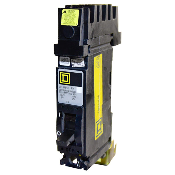 FHB16020A | Square D 20A 1-Pole 277V I-Line Thermal Magnetic Molded Case Circuit Breaker