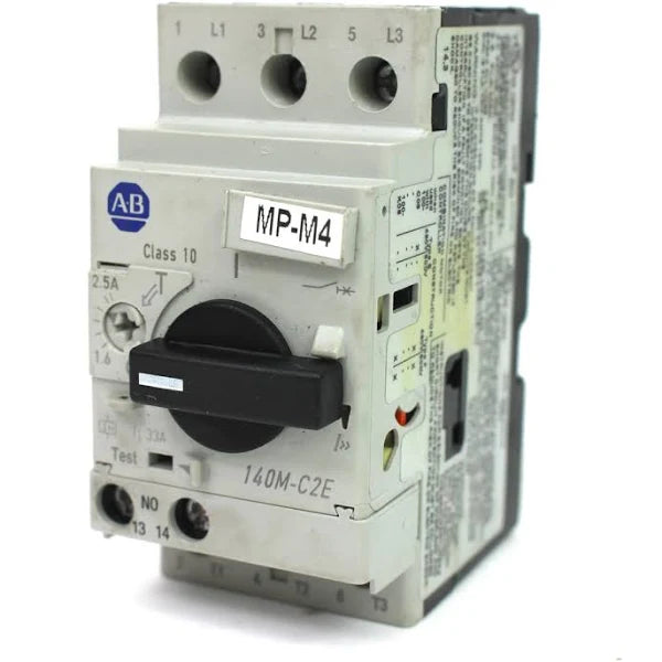 140M-C2E-B25 | Allen-Bradley Motor Protection Circuit Breaker 1.6-2.5 A, Frame C