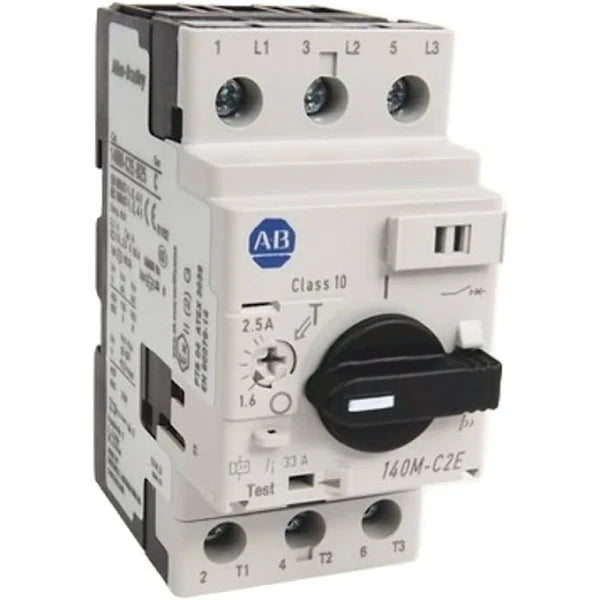 140M-C2E-B63 | Allen-Bradley Motor Protection Circuit Breaker, 4.0-6.3 A, Frame C