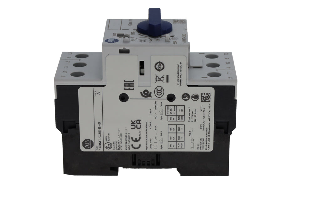 140MT-C3E-B40 | Allen-Bradley Motor Protection Circuit Breaker 2.5-4A 480V