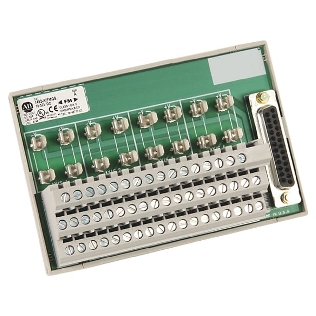 1492-AIFM8S-3 | Allen-Bradley Analog Interface Module (IFM), 8-Ch, Feed-Through