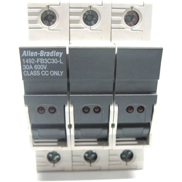 1492-FB3C30-L | Allen-Bradley 1492-FB Fuse Holder, 3P, Class CC, 30A