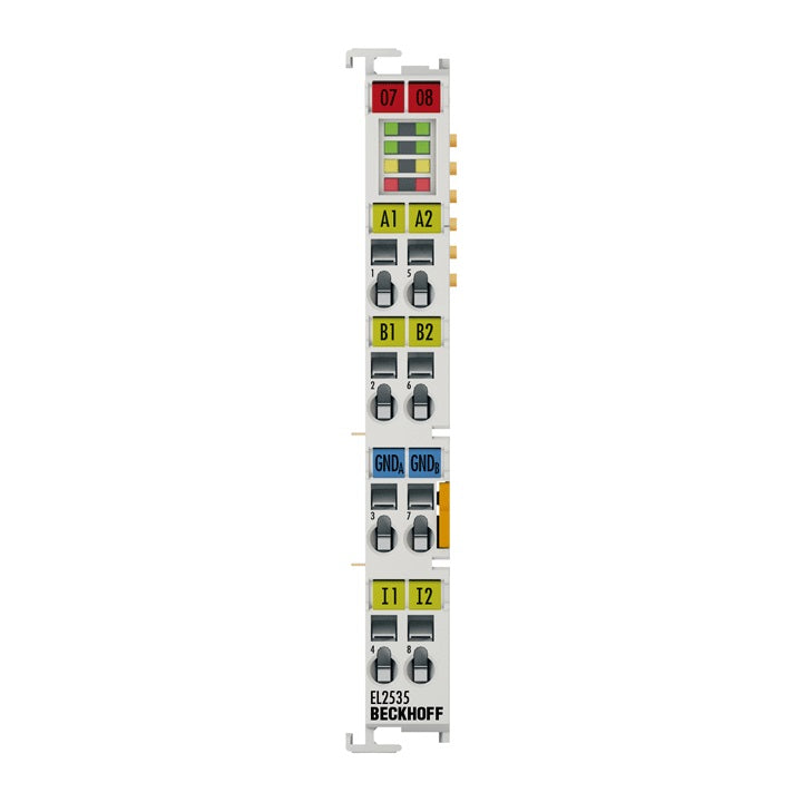 EL2535 | Beckhoff EtherCAT Terminal 2-Channel PWM Output 24–48 V DC 1 A Current-Controlled