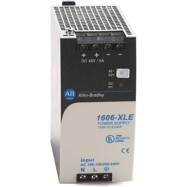 1606-XLE80E | Allen-Bradley AC/DC Essential Power Supply 24VDC 3.3A 100-240V AC