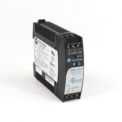 1606-XLP30E | Allen-Bradley Compact 30W DIN Rail Power Supply, 24–28V DC Output