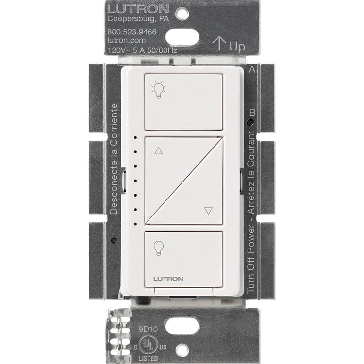 PD-6WCL-WH-R | Lutron Caséta 150 W Smart In-Wall Dimmer Switch