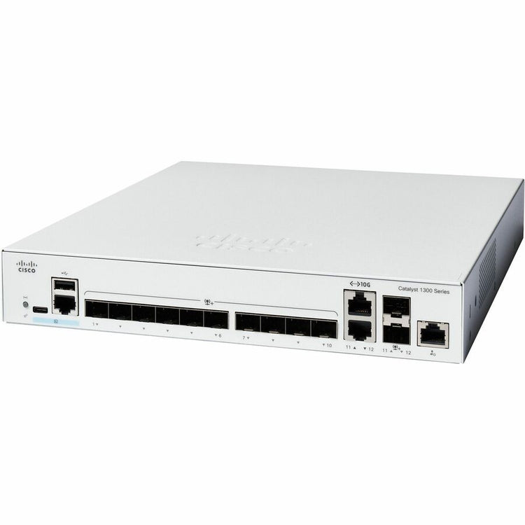 Cisco C1300-12XS Catalyst 1300 12-Port 10G SFP+ Managed Layer 3 Ethernet Switch