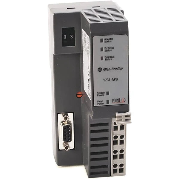 1734-APB | Allen-Bradley | Point I/O Profibus Adapter Module, 24V DC Power