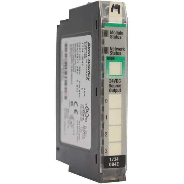 1734-OB4E | Allen-Bradley POINT I/O 24V DC 4-Ch Source Output Module, Protected