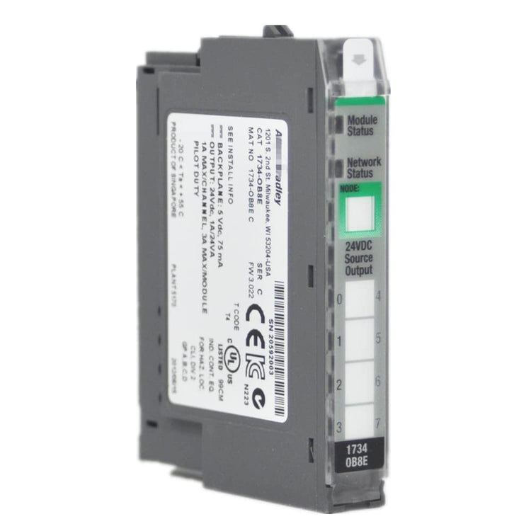 1734-OB8E | Allen-Bradley POINT I/O 24V DC 8-Ch Enhanced Source Output Module