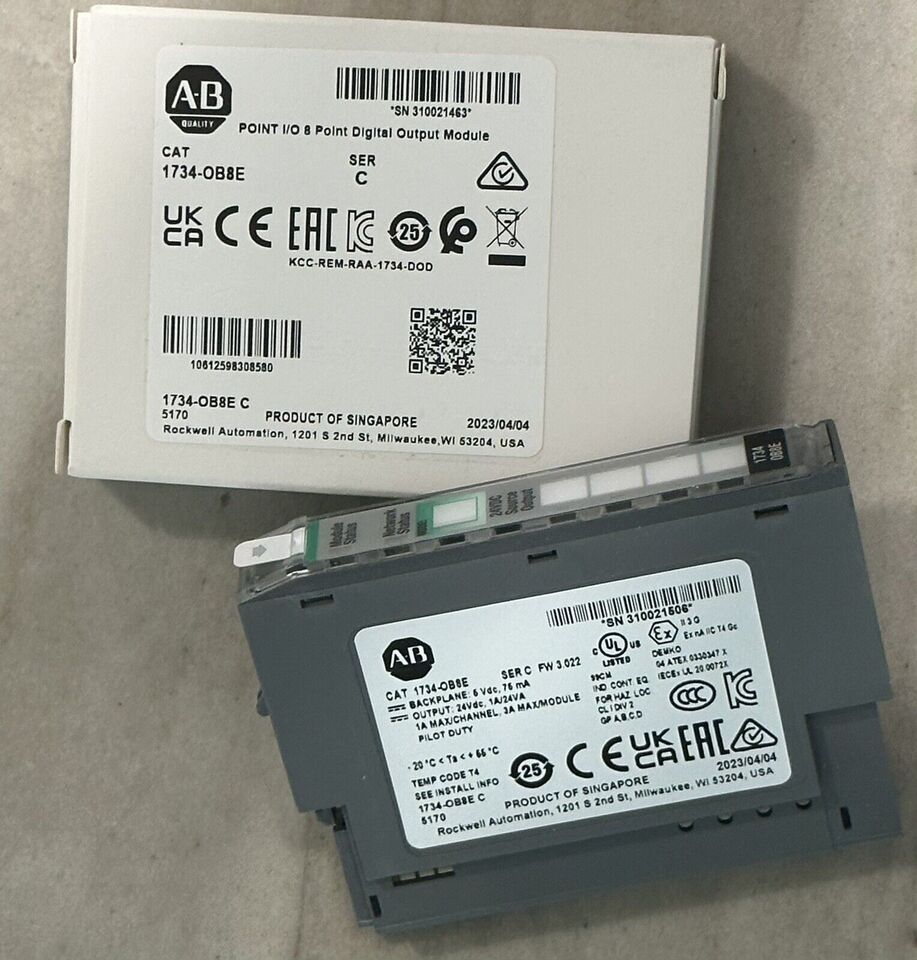 1734-OB8E | Allen-Bradley POINT I/O 24V DC 8-Ch Enhanced Source Output Module