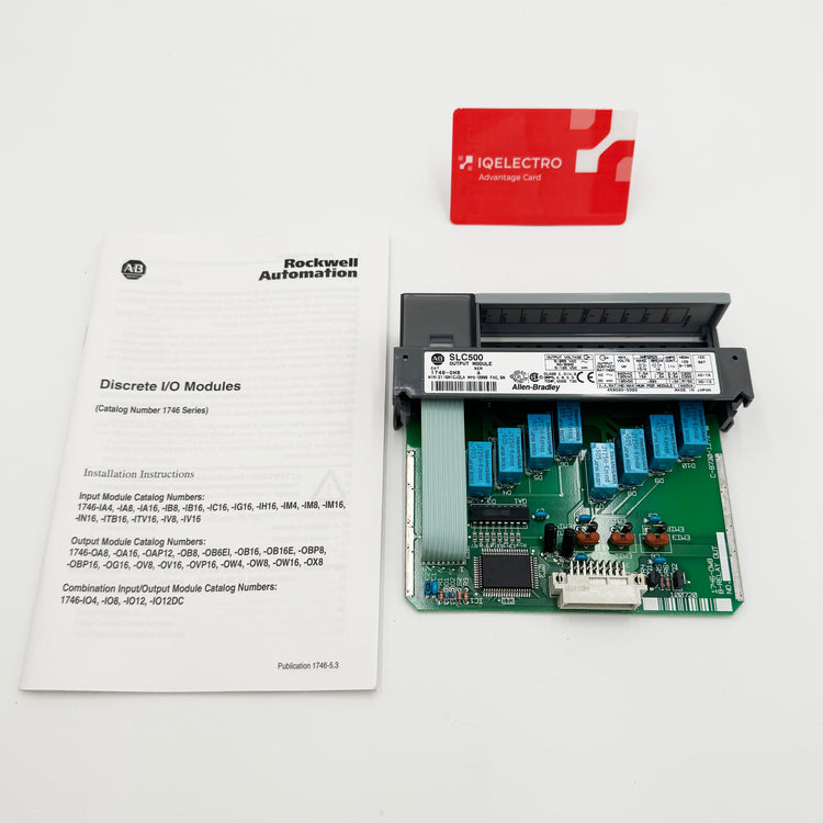 1746-OW8 | Allen-Bradley SLC 500 8-Channel Relay Output Module
