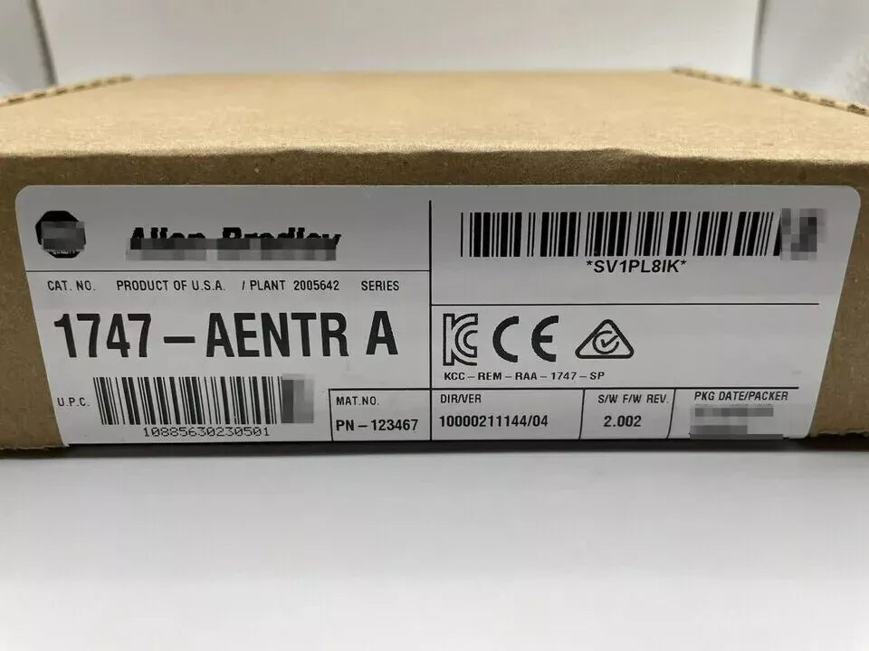 1747-AENTR | Allen-Bradley SLC 500 EtherNet/IP Communication Adapter, 2-Port