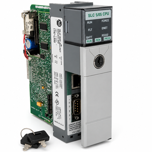 Allen-Bradley 1747-L552 SLC 5/05 Processor 32K Memory Ethernet & RS-232