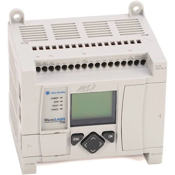 1763-L16BBB | Allen-Bradley MicroLogix 1100 Controller, 24V DC, 16-Port